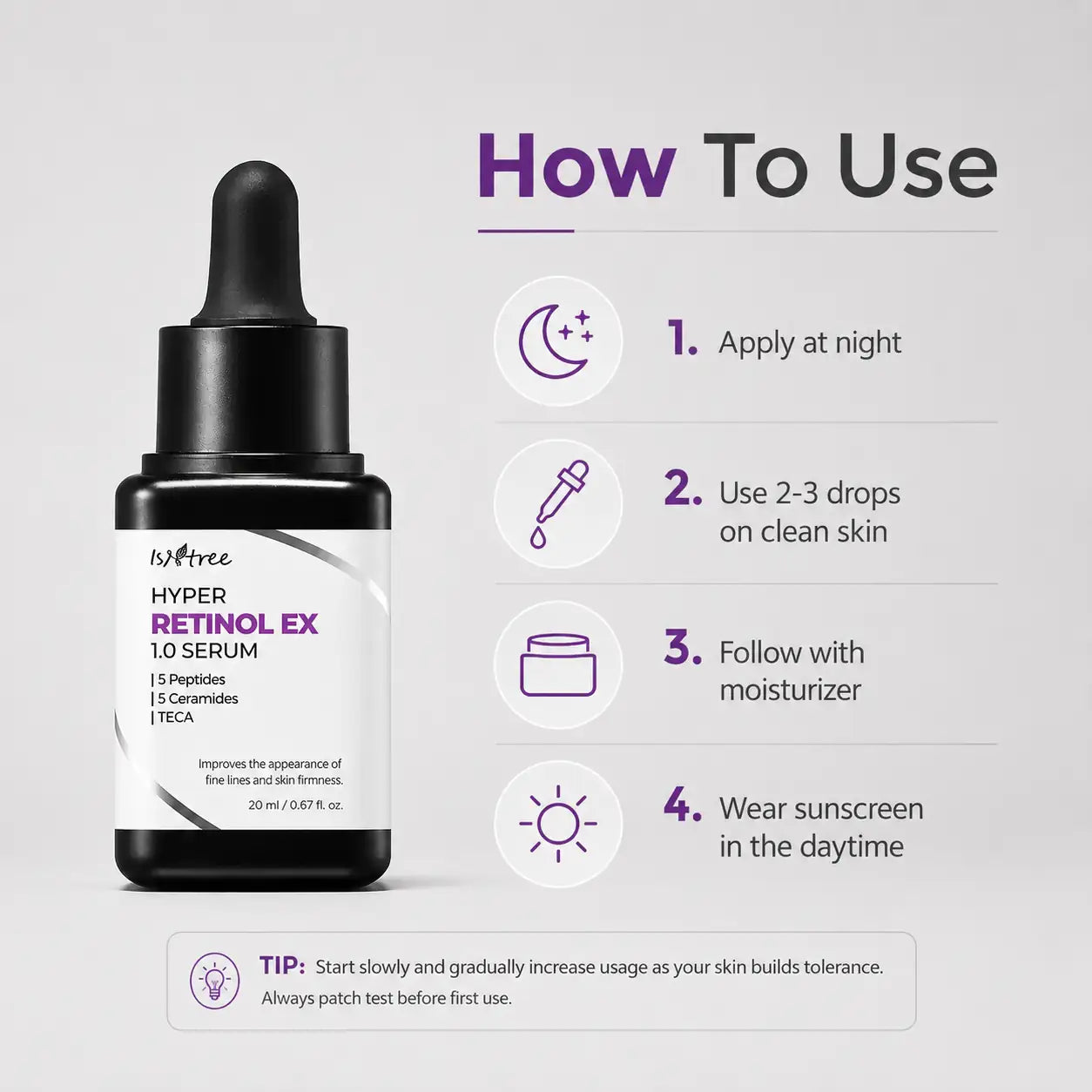 Isntree Hyper Retinol EX 1.0 Serum 20ml