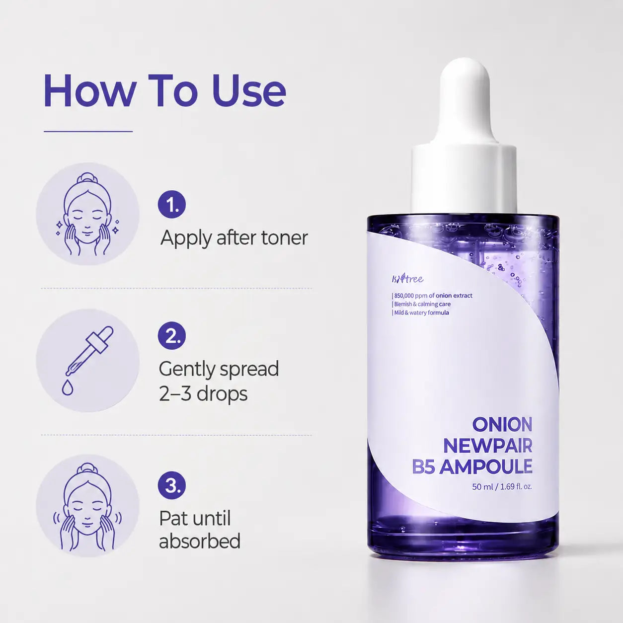 Isntree Onion Newpair B5 Ampoule 50ml