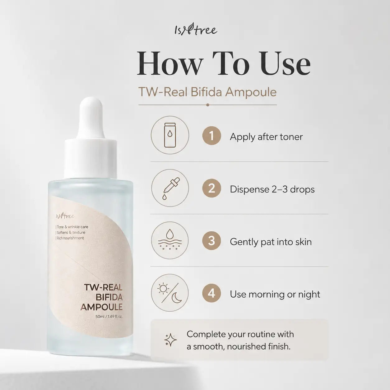 Isntree TW Real Bifida Ampoule 50ml