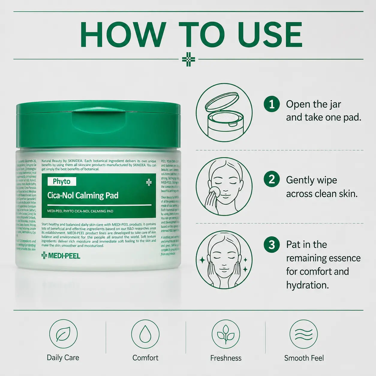 MEDI-PEEL Phyto Cica-Nol Calming Pad 70ea