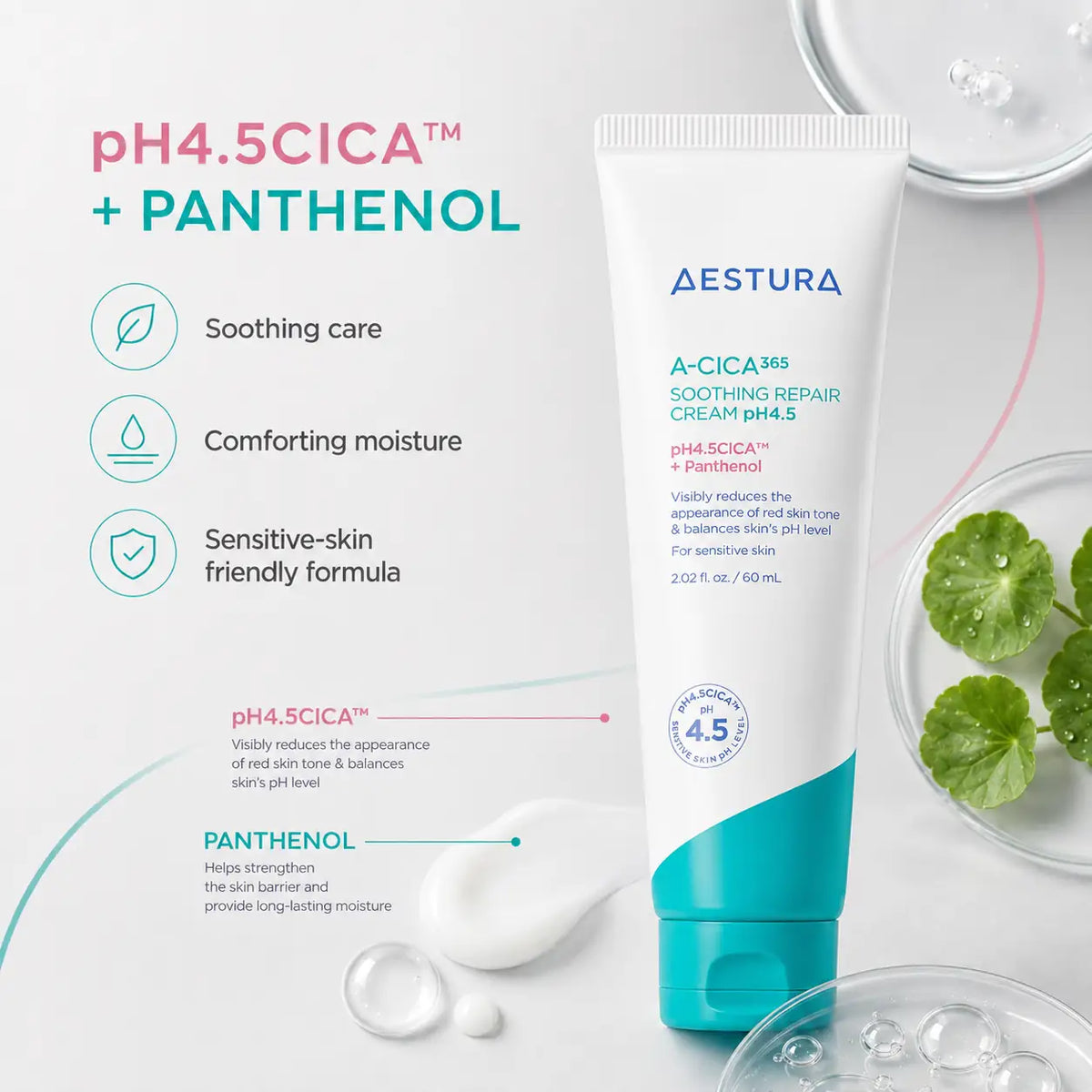 AESTURA A-Cica Calming Cream 60ml