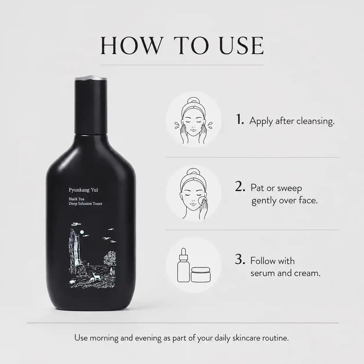 Pyunkang Yul Black Tea Deep Infusion Toner 130ml