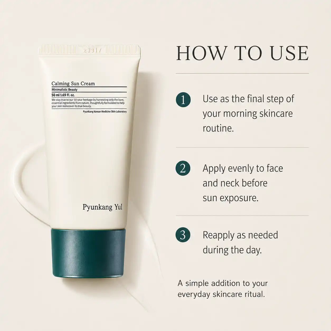 Pyunkang Yul Calming Sun Cream 50ml