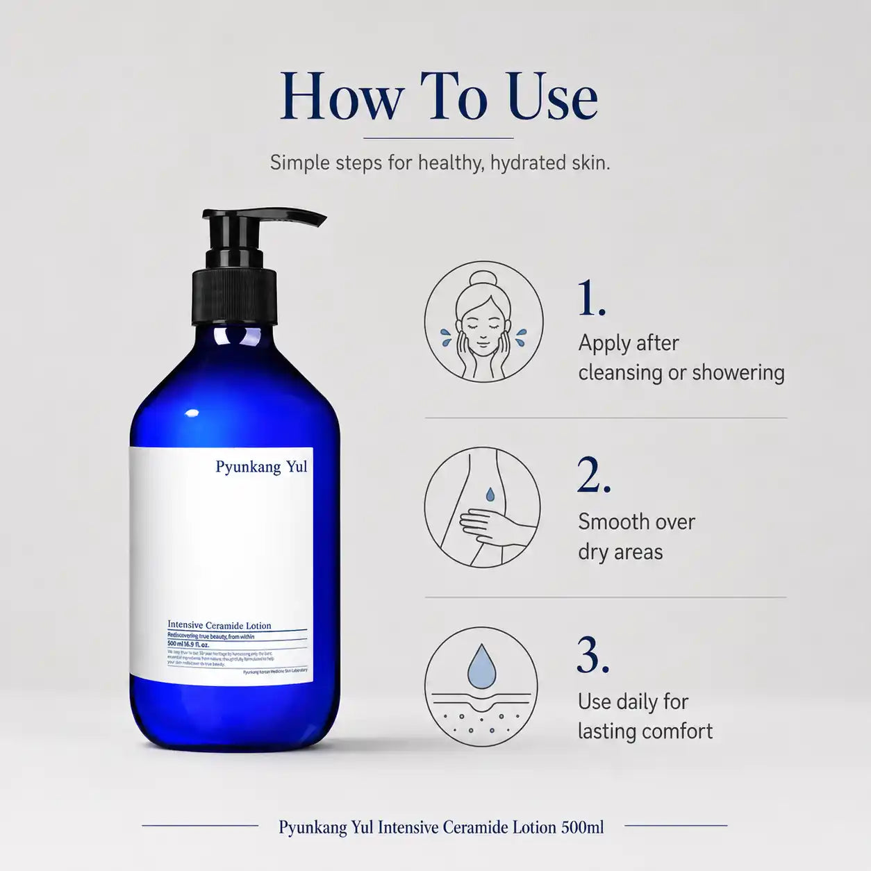 Pyunkang Yul Intensive Ceramide Lotion 500ml