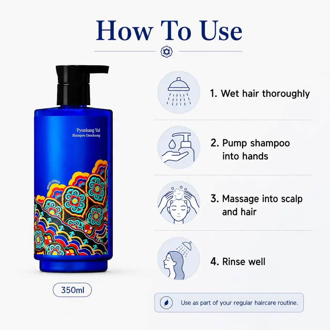 Pyunkang Yul Shampoo Dancheong 350ml