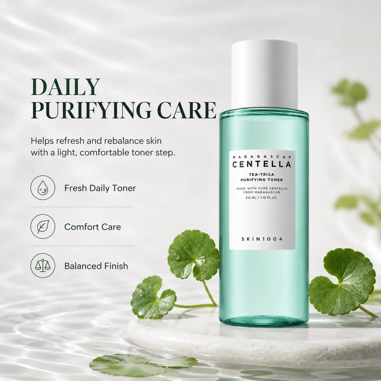 SKIN1004 Madagascar Centella Tea-Trica Purifying Toner 210ml