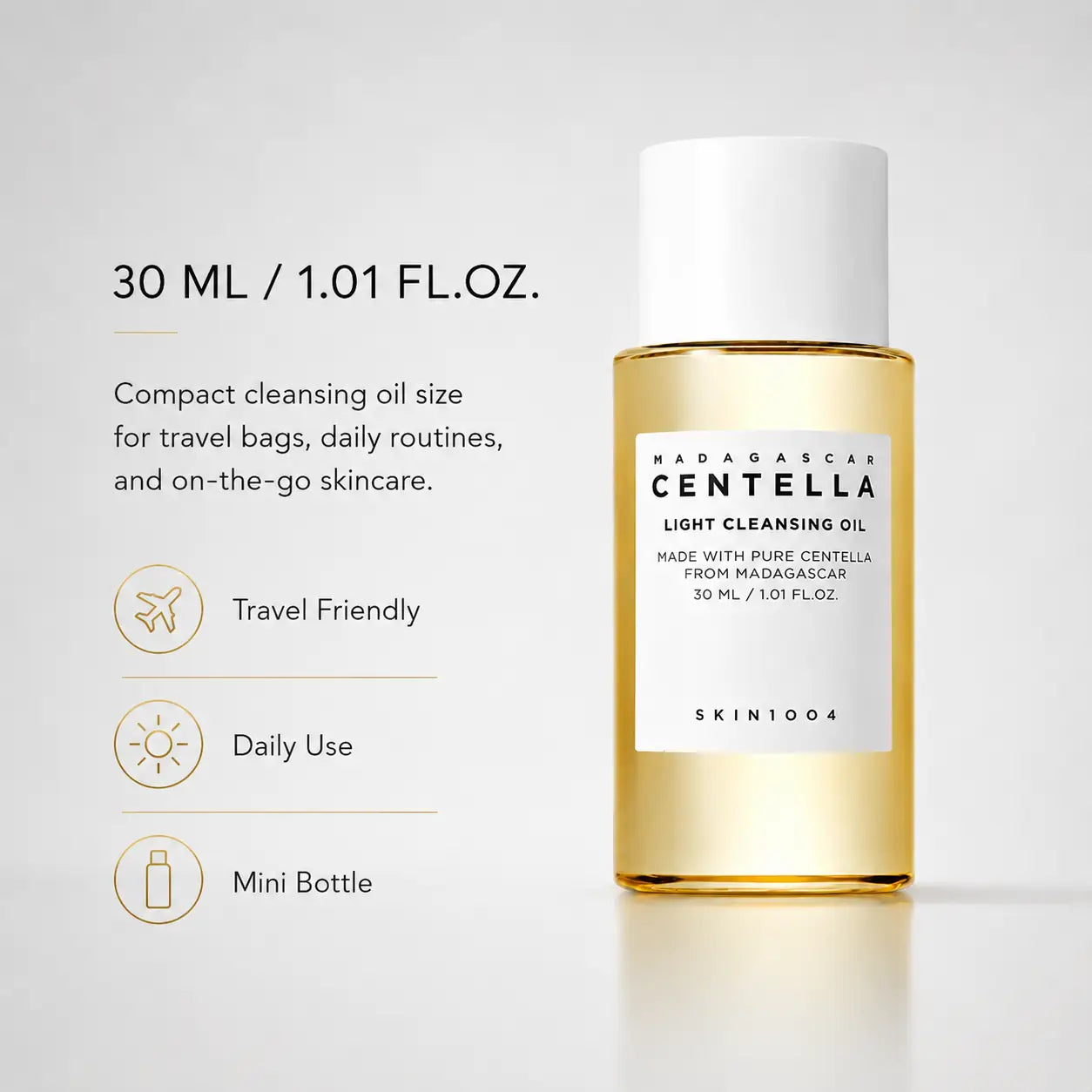 SKIN1004 Madagascar Centella Light Cleansing Oil 30ml