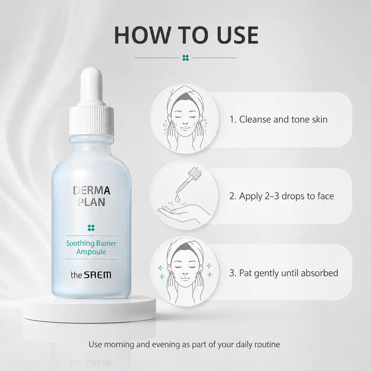 The Saem Derma Plan Soothing Barrier Ampoule 50ml