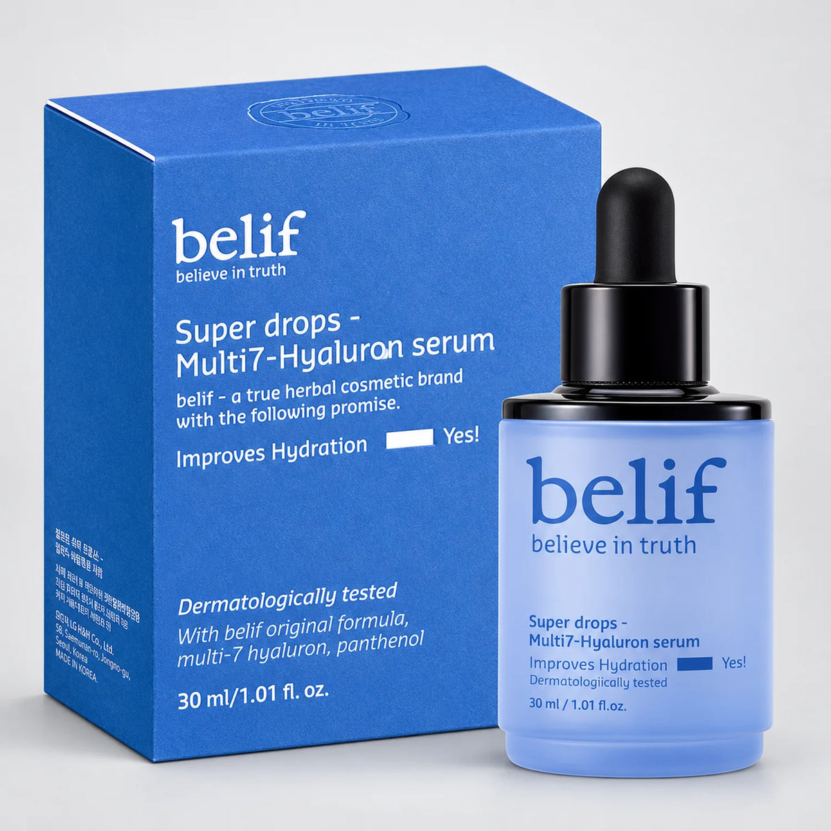 belif Super Drops Multi7 Hyaluron Serum 30ml