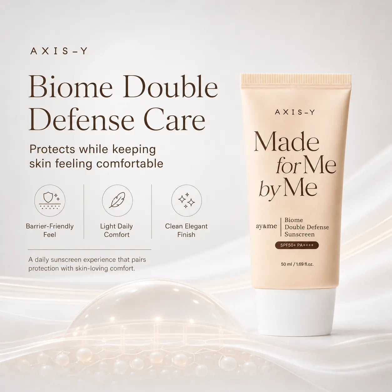 AXIS-Y Biome Double Defense Sunscreen 50ml