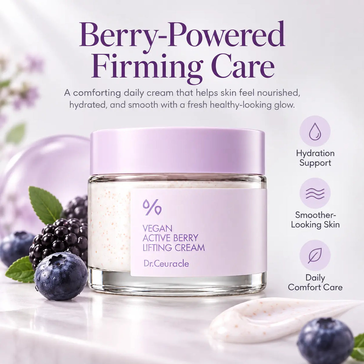 Dr. Ceuracle Vegan Active Berry Lifting Cream 75g