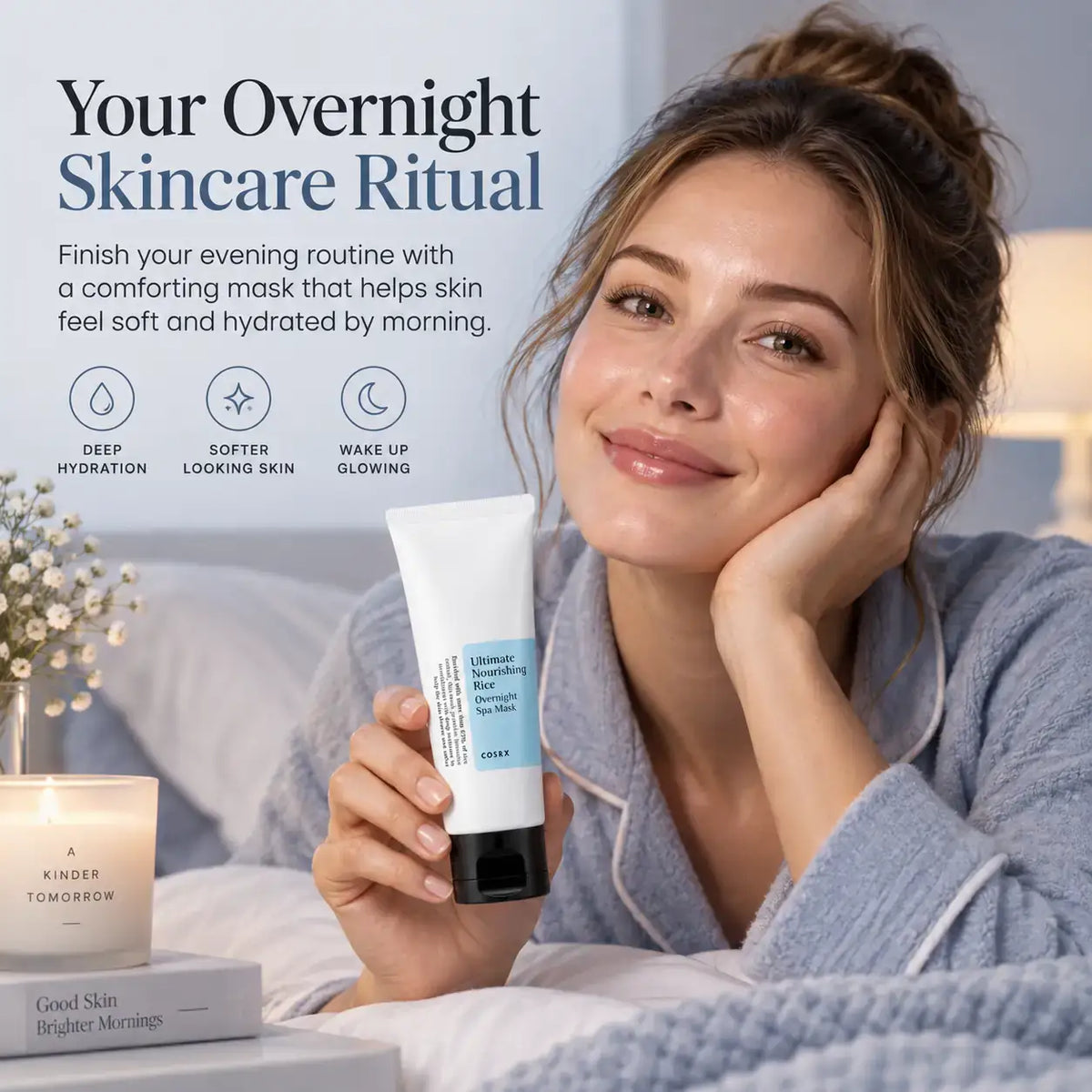 COSRX Ultimate Nourishing Rice Overnight Spa Mask 60ml