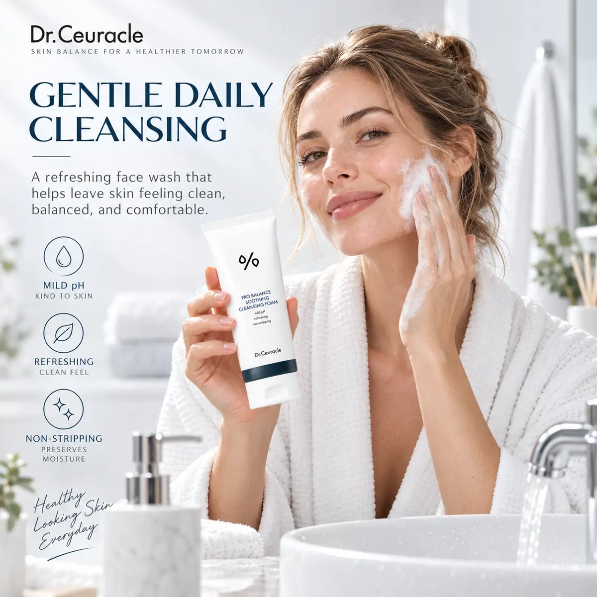 Dr. Ceuracle Pro Balance Creamy Deep Cleansing Foam 150g