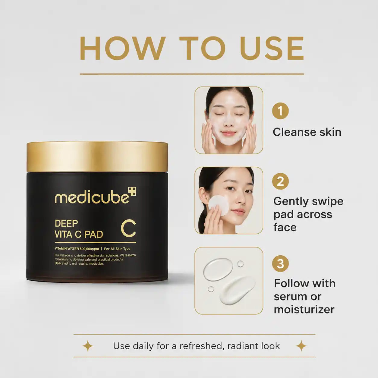 Medicube Deep Vita C Pad 150g