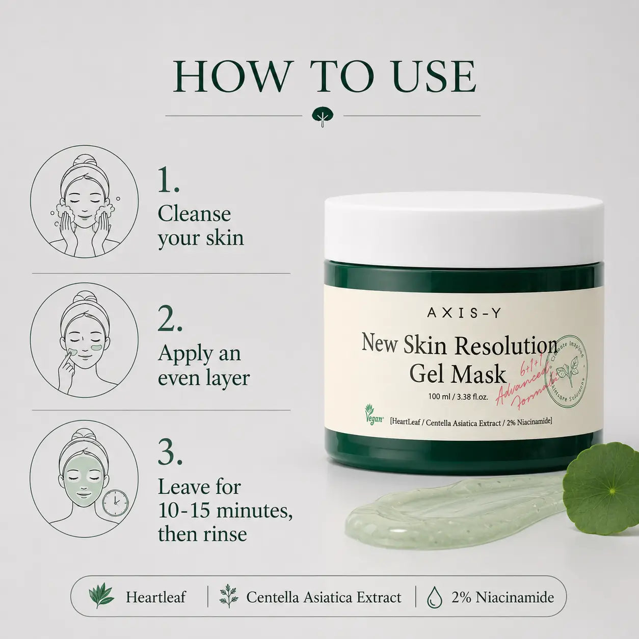 AXIS-Y New Skin Resolution Gel Mask 100ml