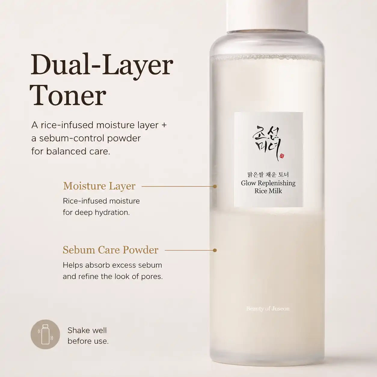 Beauty of Joseon Glow Replenishing Rice Milk Toner 150ml