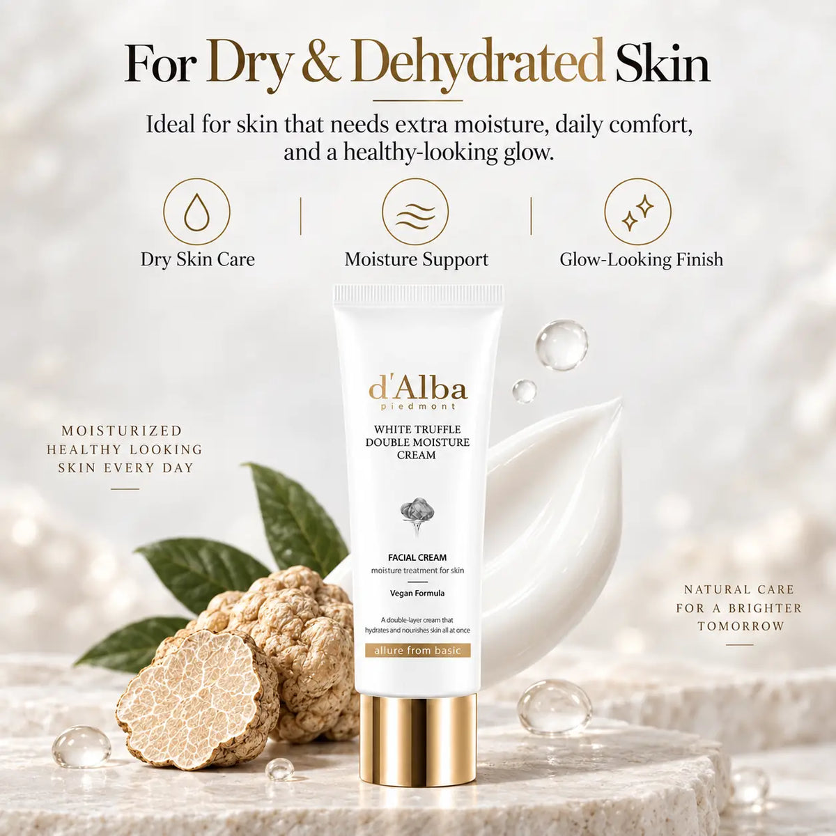d'Alba White Truffle Double Moisture Cream 60ml