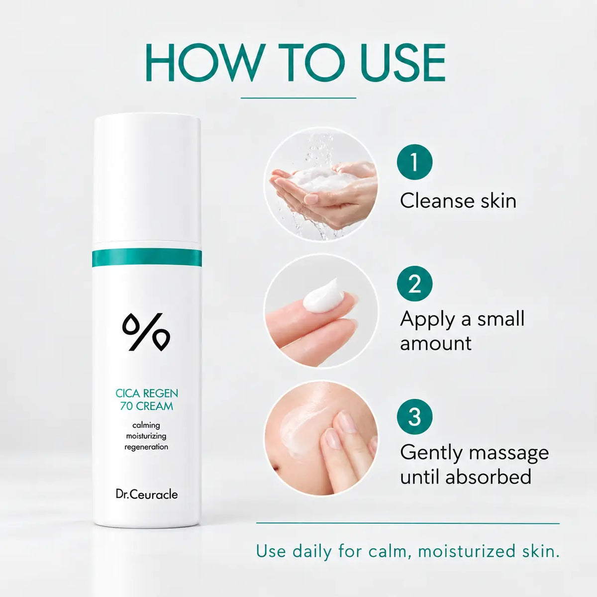 Dr. Ceuracle Cica Regen 70 Cream 50ml