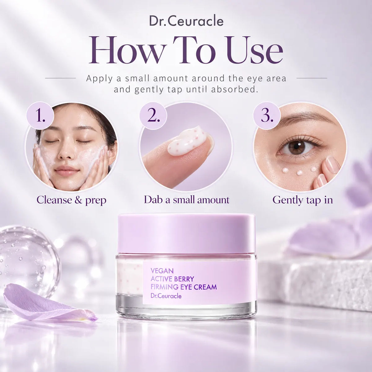 Dr. Ceuracle Vegan Active Berry Firming Eye Cream 32g
