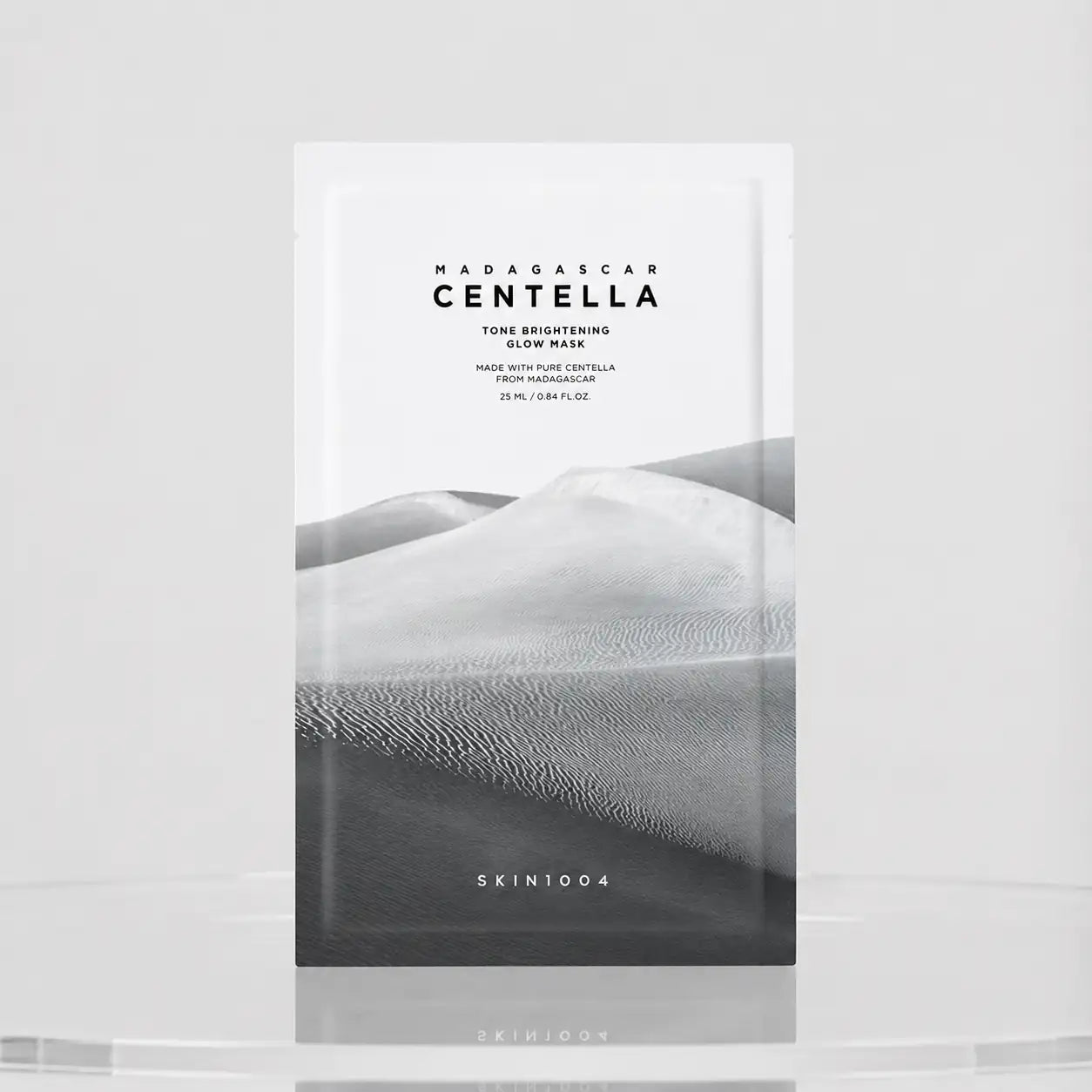 Box of 5 sheet mask sachets shown closed on a plain background