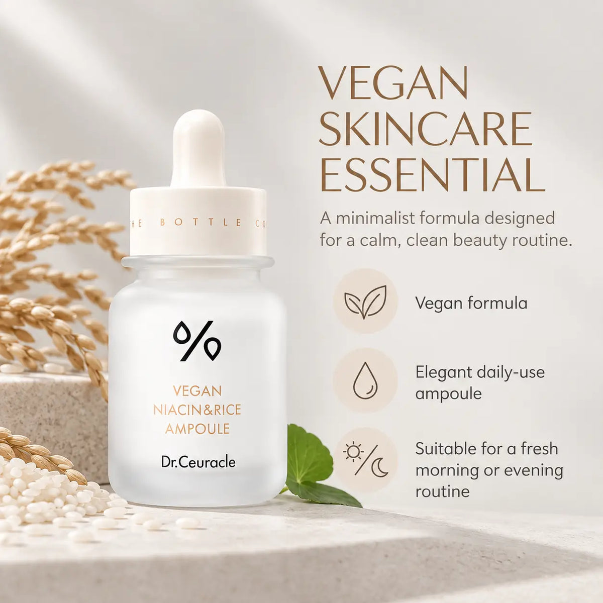 Dr. Ceuracle Vegan Niacin&rice Ampoule 30ml