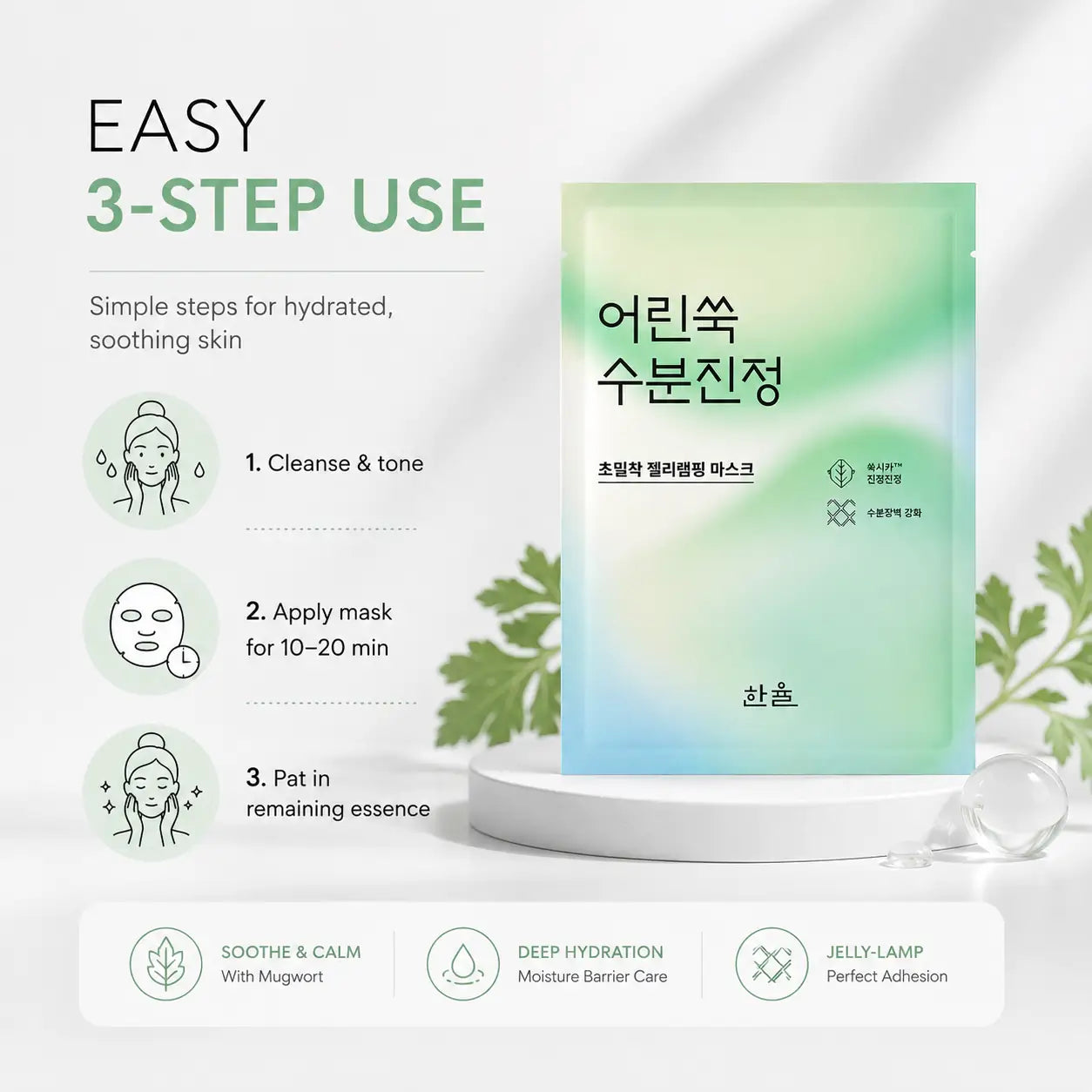 HANYUL Nature in Life Artemisia Sheet Mask 5ea