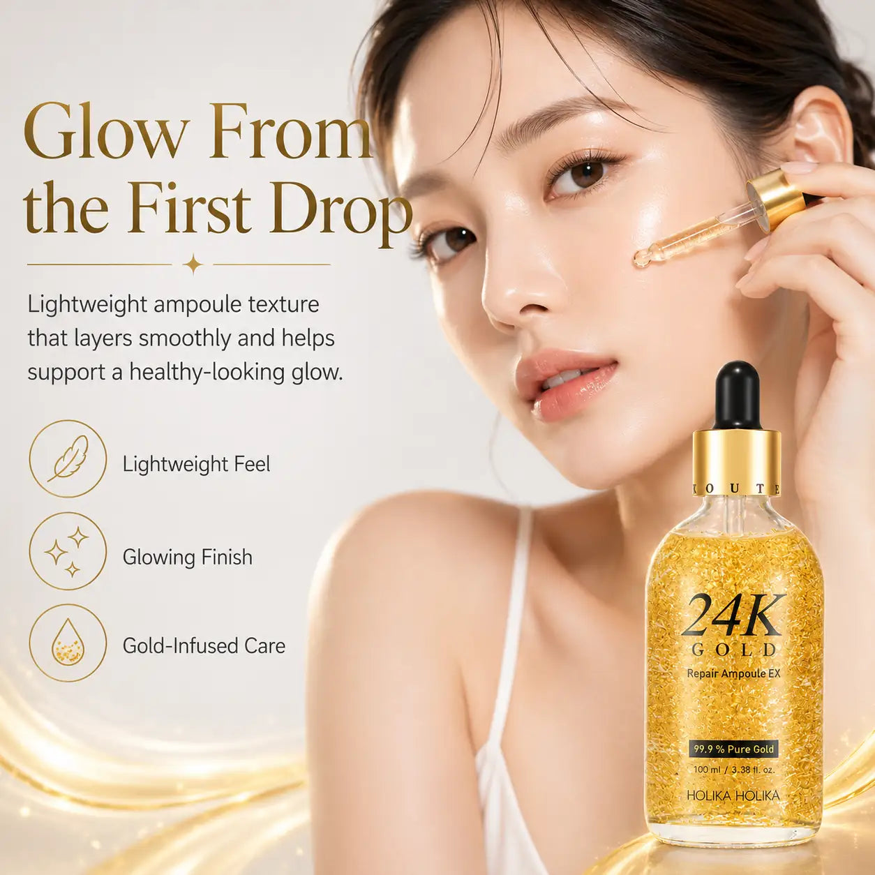 Holika Holika Prime Youth 24K Gold Repair Ampoule 100ml