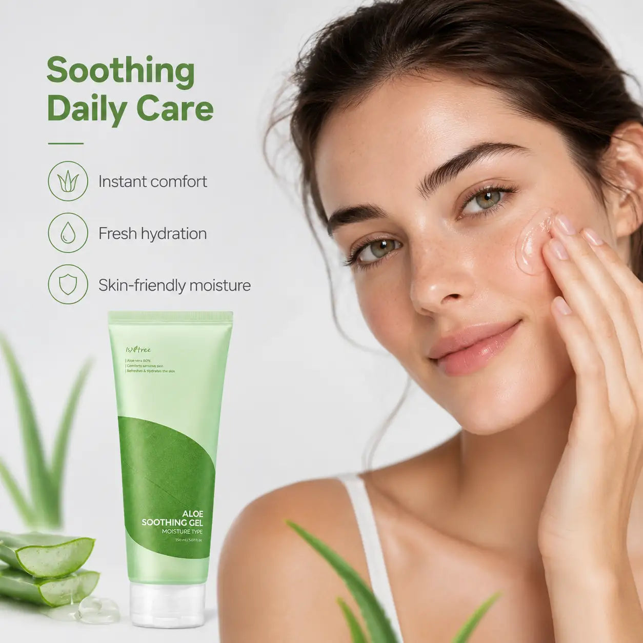 Isntree Aloe Soothing Gel Moisture Type 150ml