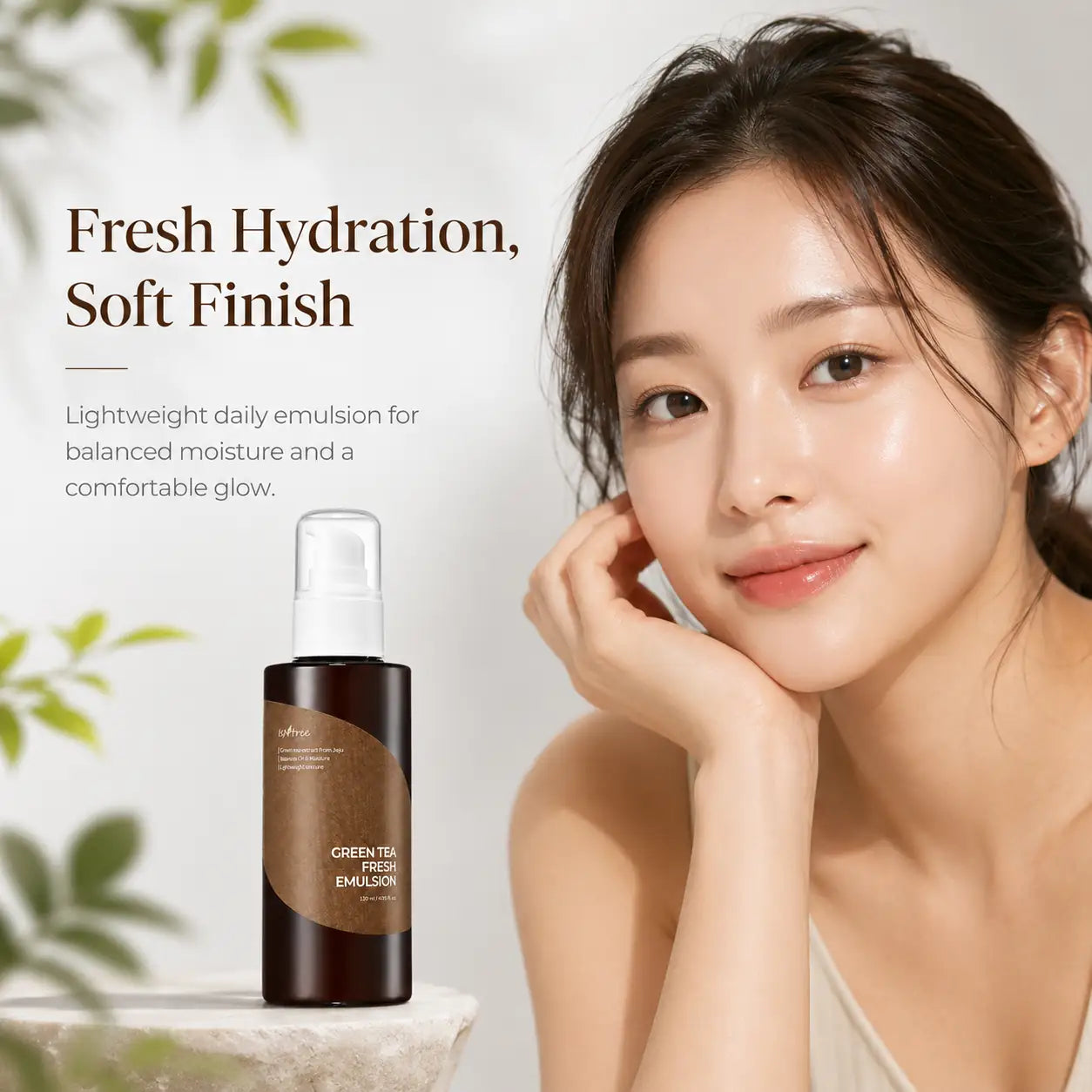 Isntree Green Tea Fresh Emulsion Moisturiser 120ml