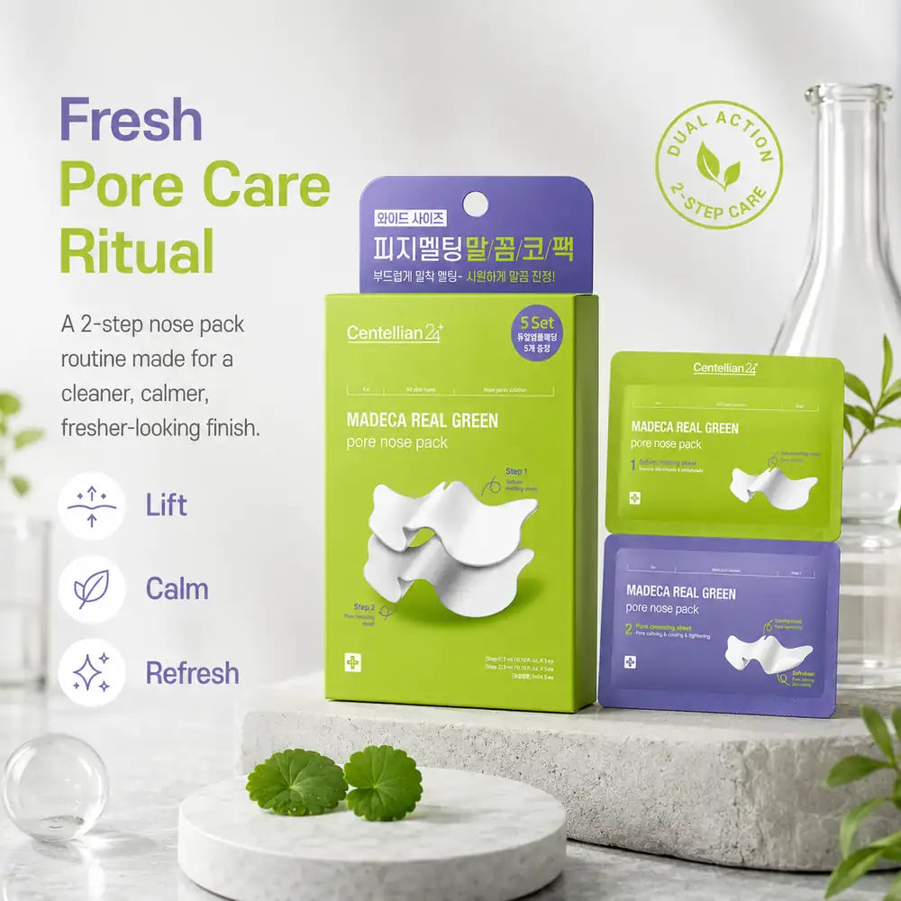 Centellian24 Real Green Pore Nose Pack 5 Set