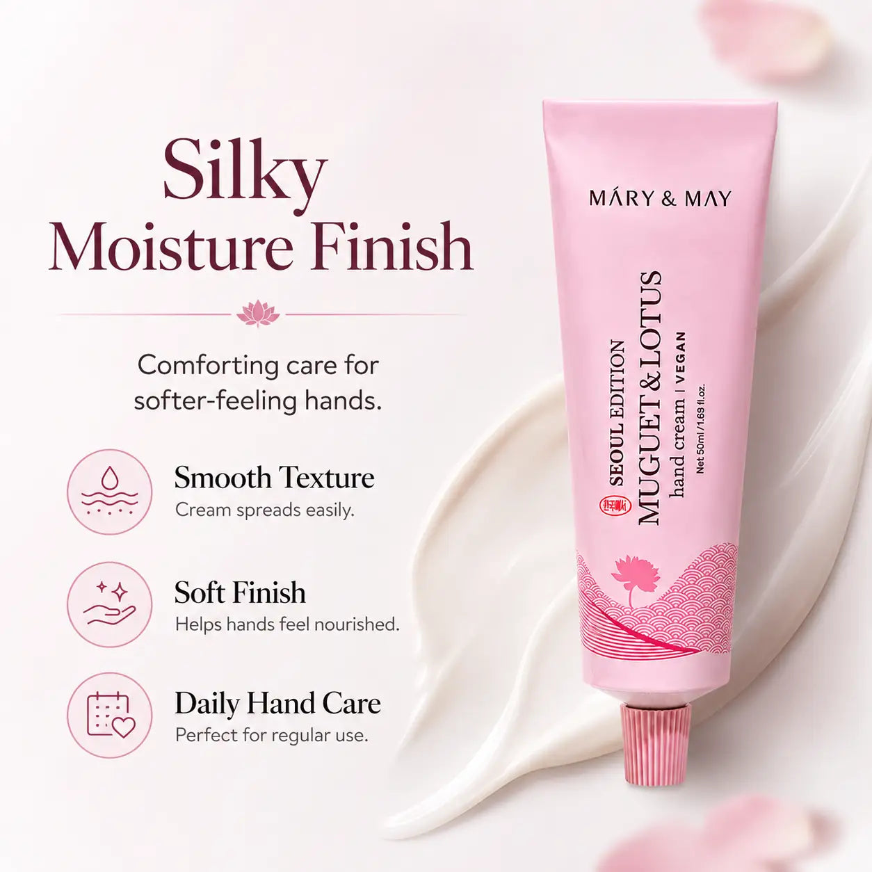 Mary&May Seoul Edition Muguet & Lotus Hand Cream 50ml