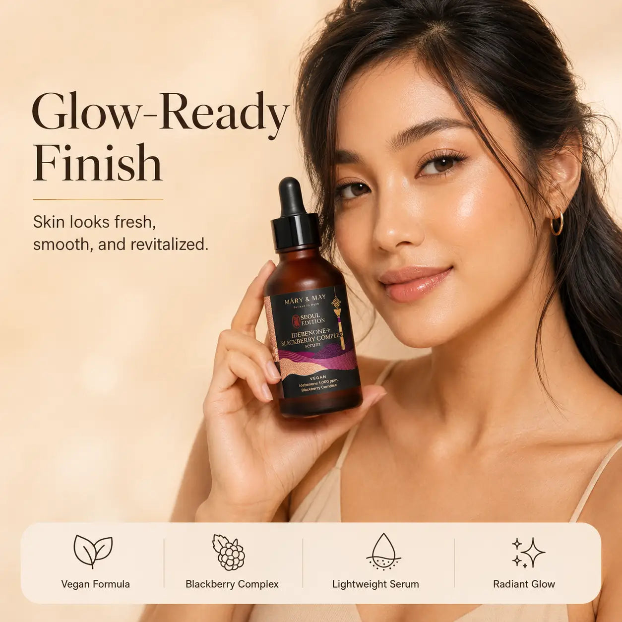 Mary&May Idebenone+Blackberry Complex Serum 80ml
