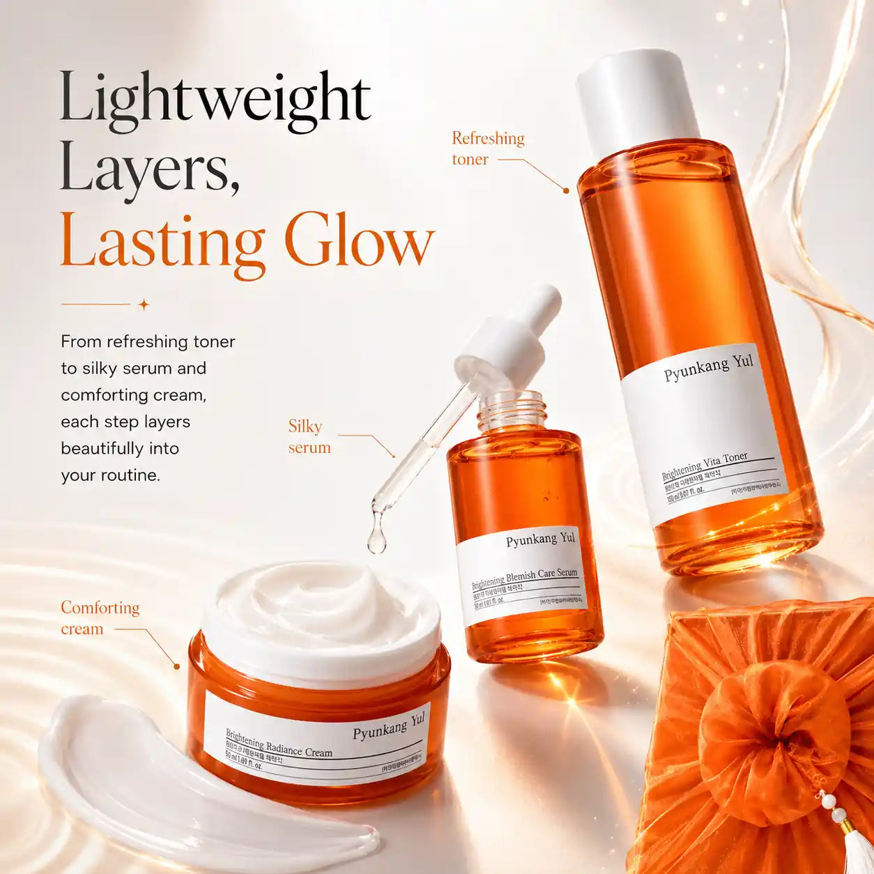 Pyunkang Yul Brightening Line Gift Set 150ml 30ml 50ml