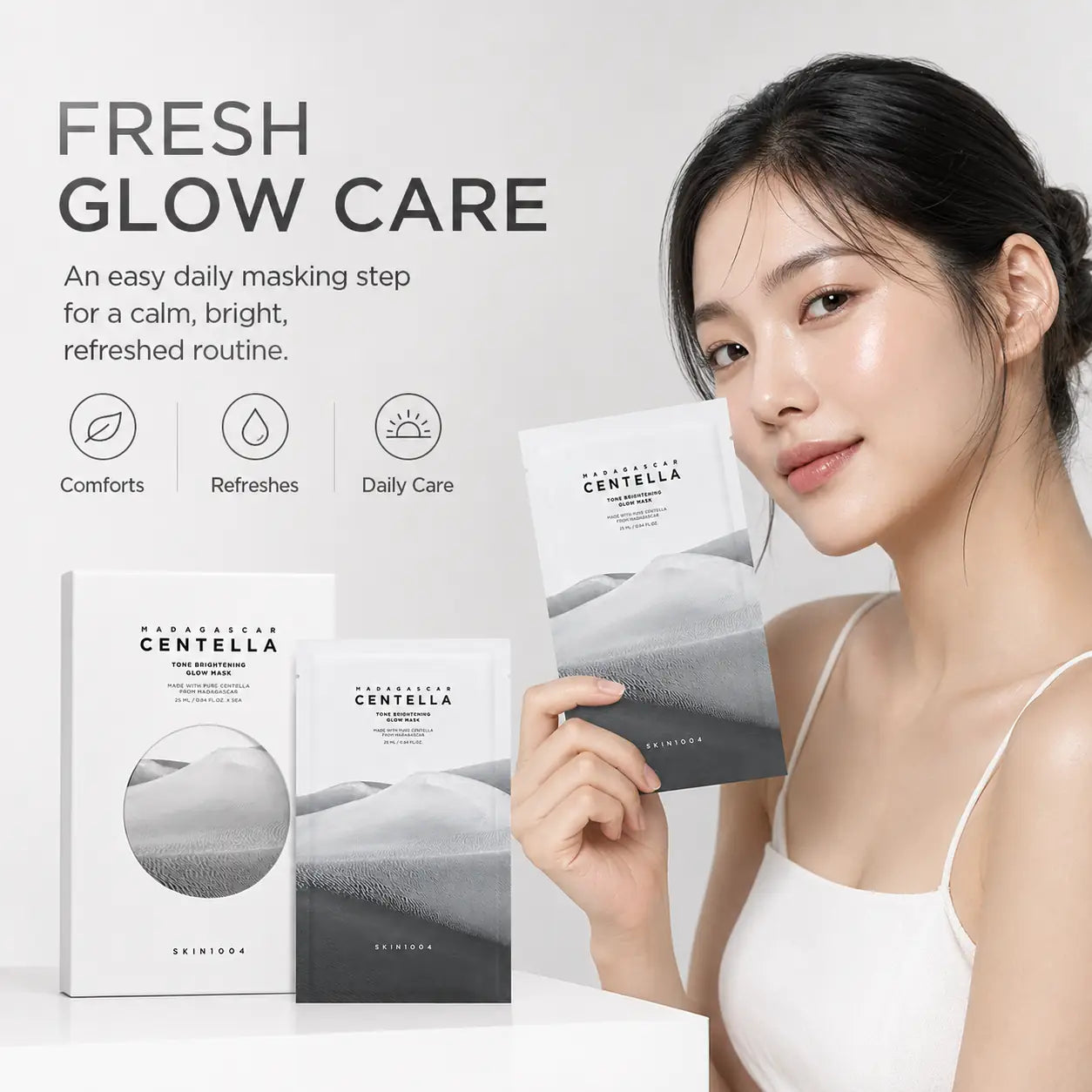 SKIN1004 Madagascar Centella Tone Brightening Glow Mask 5EA