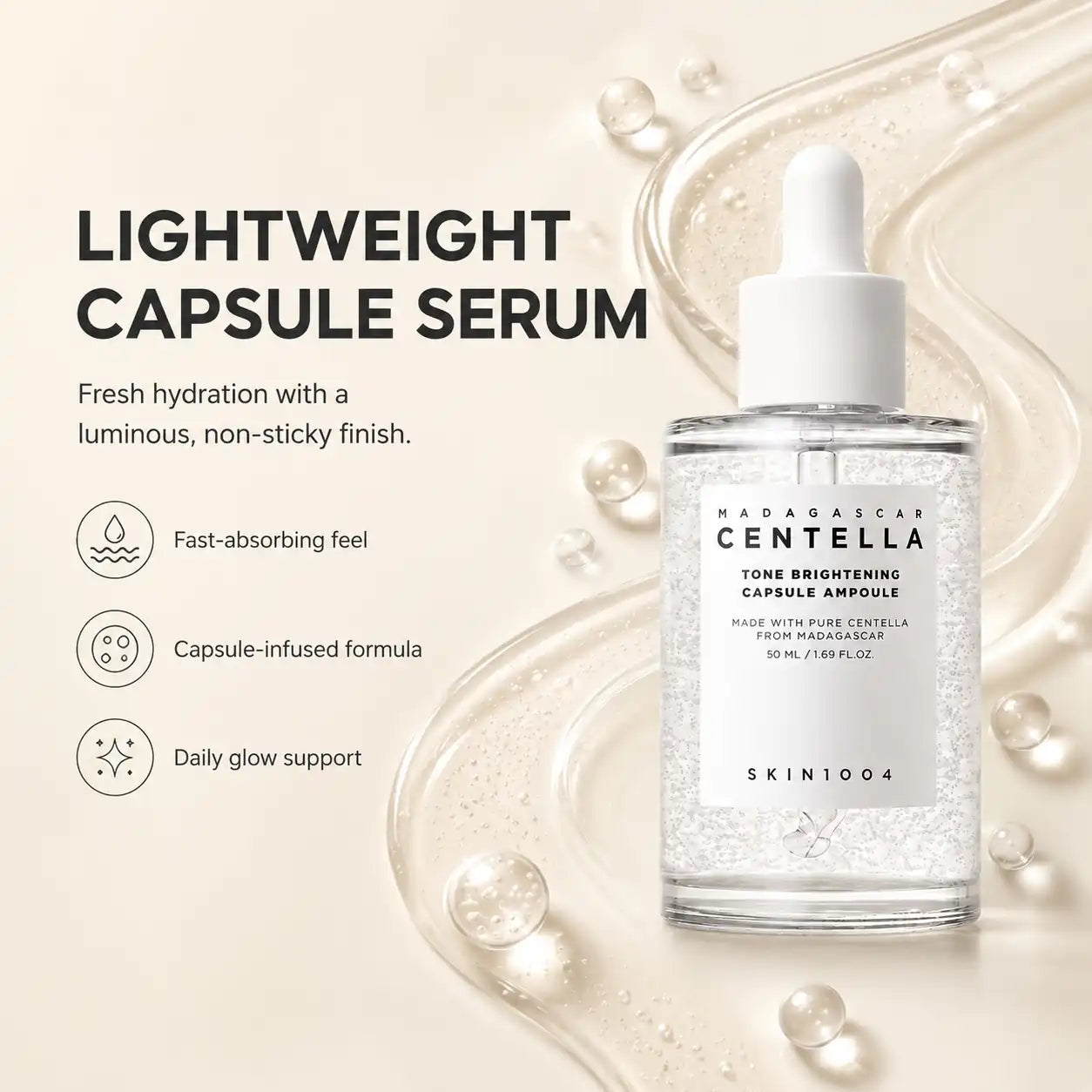 SKIN1004 Madagascar Centella Tone Brightening Capsule Ampoule 50ml