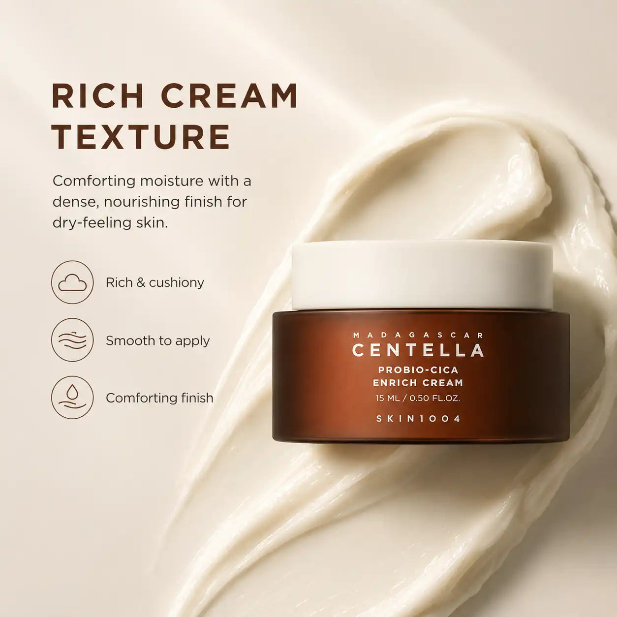 SKIN1004 Madagascar Centella Probio-Cica Enrich Cream 15ml