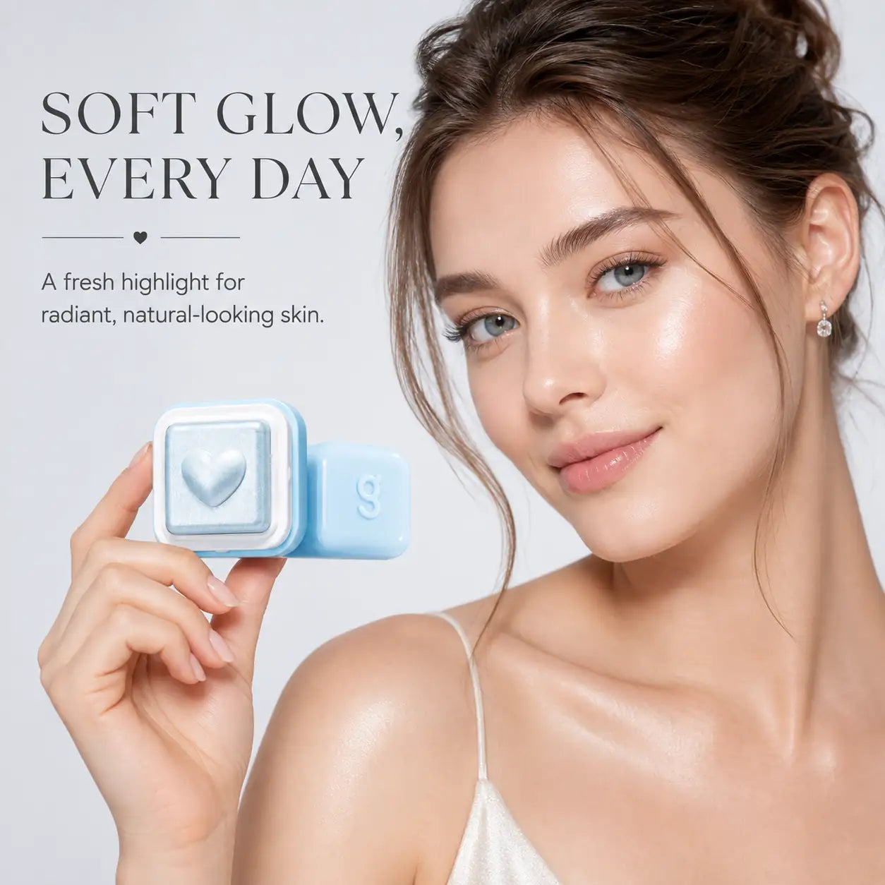 Colorgram Milk Bling Heartlighter 06 Bubbles Blue
