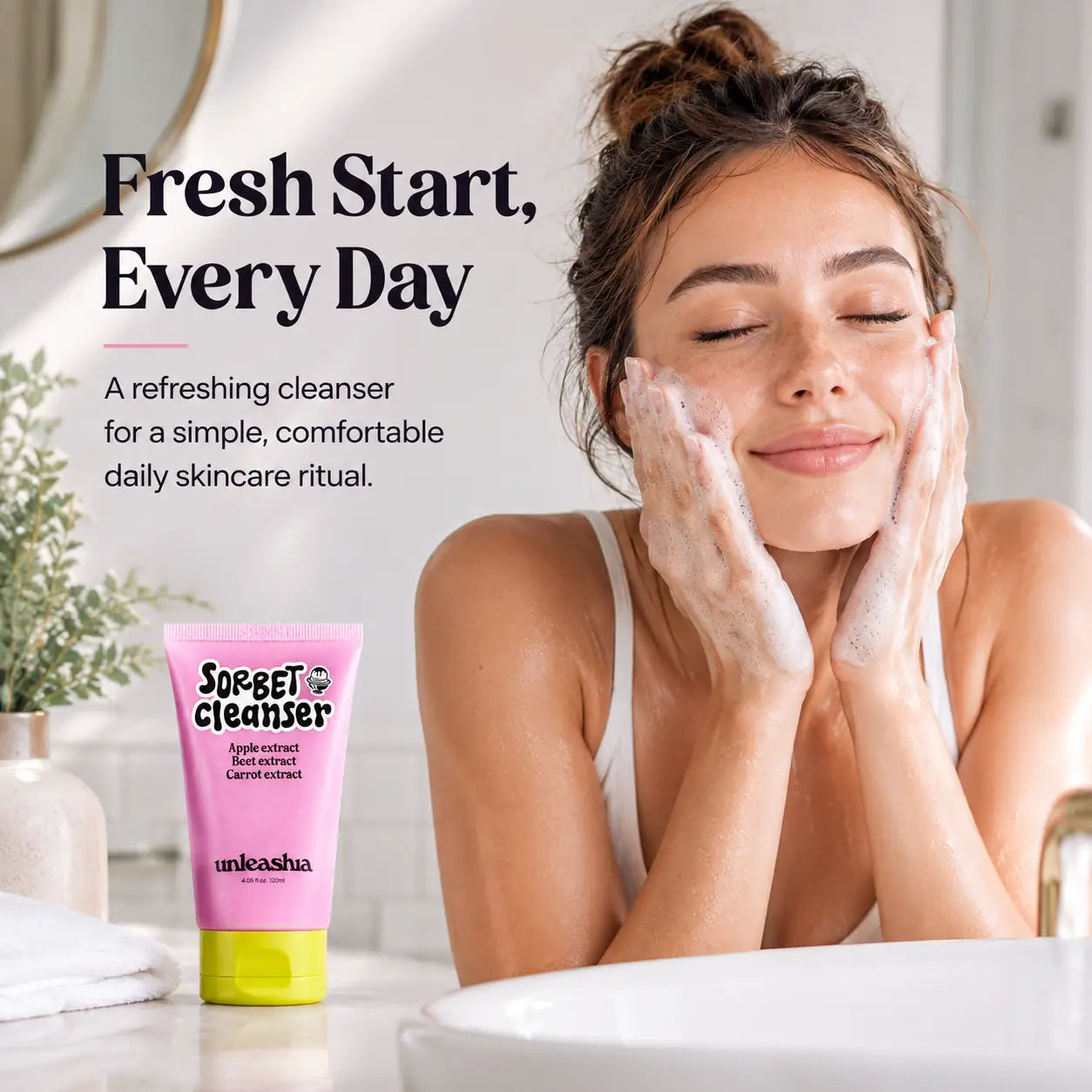 Unleashia ABC Sorbet Facial Cleanser 120ml