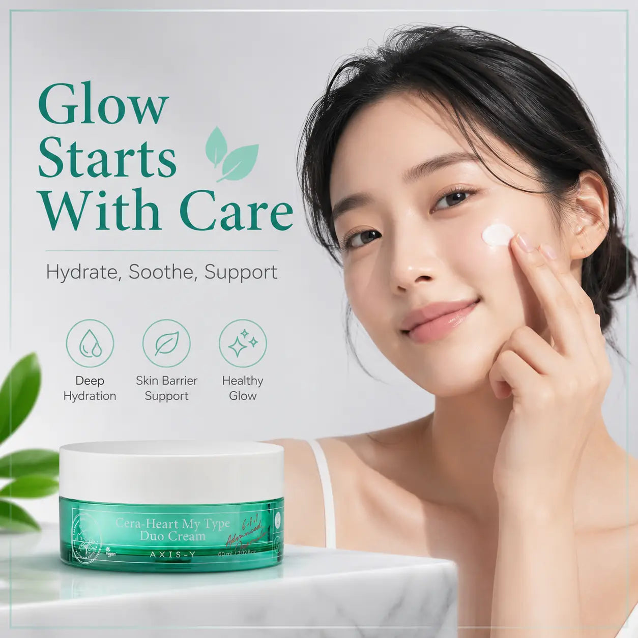 AXIS-Y Cera Heart My Type Duo Cream 60ml