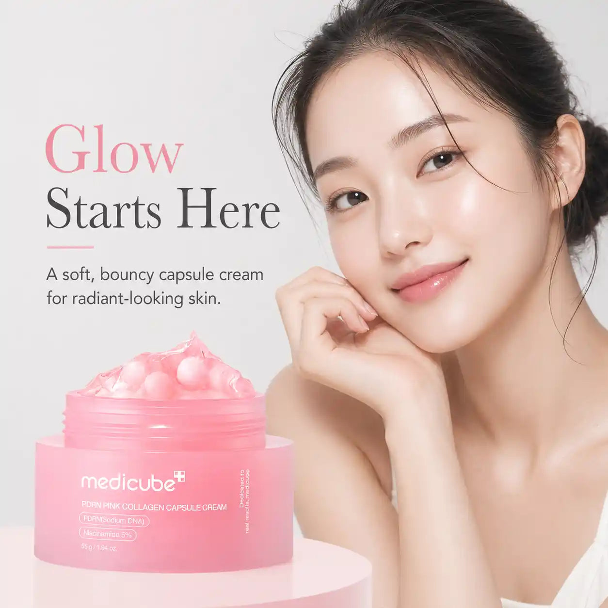 Medicube PDRN Pink Collagen Capsule Cream 55g