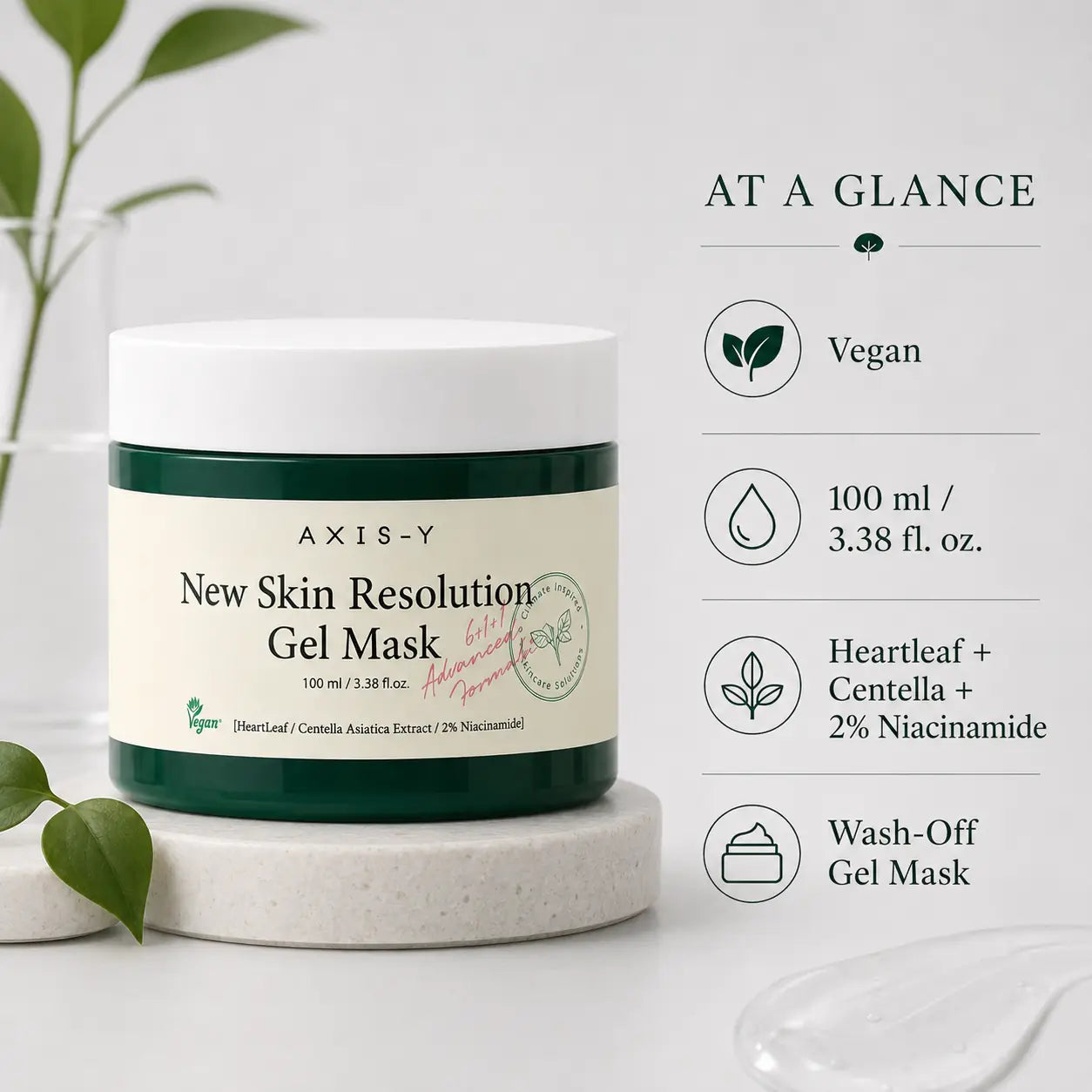 AXIS-Y New Skin Resolution Gel Mask 100ml