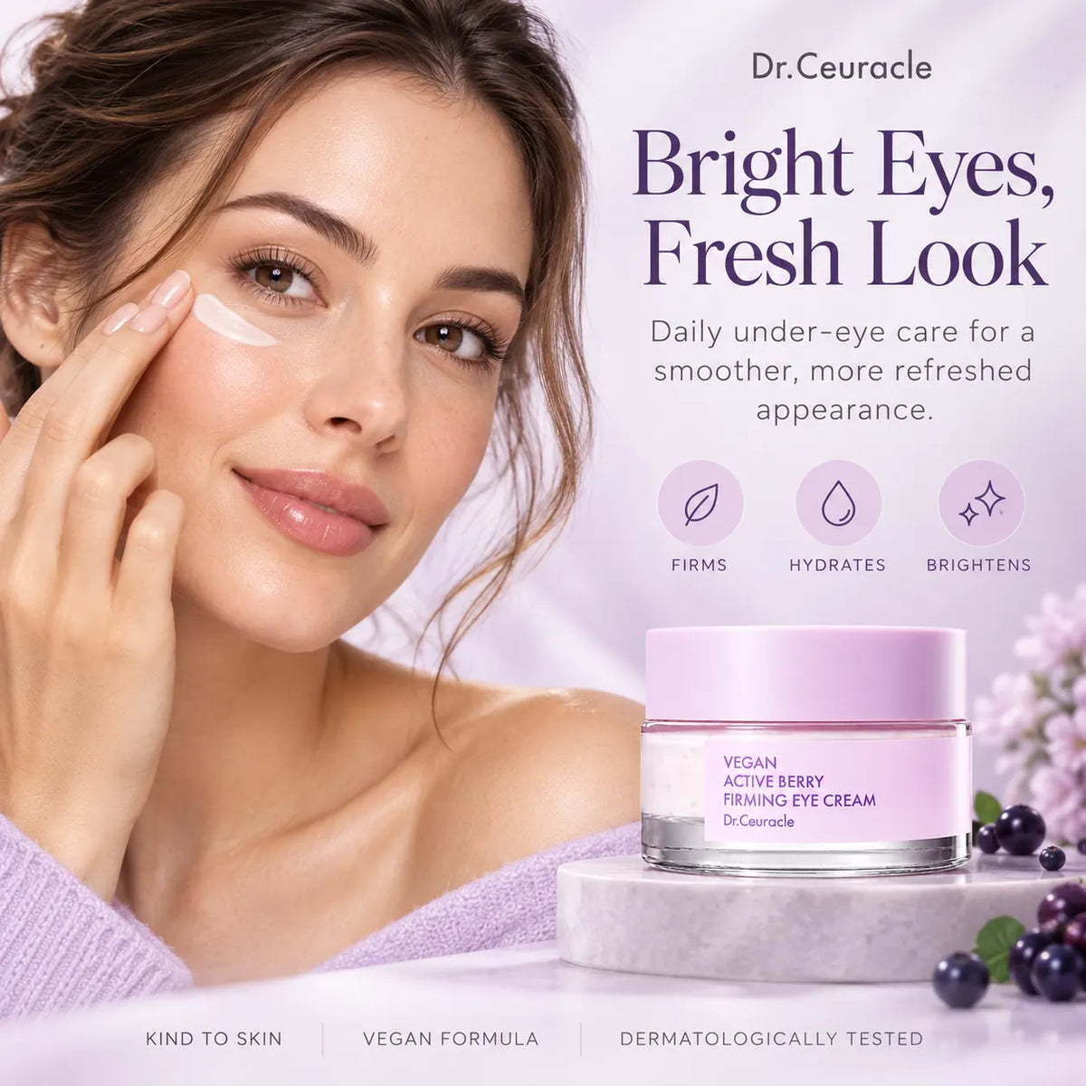 Dr. Ceuracle Vegan Active Berry Firming Eye Cream 32g