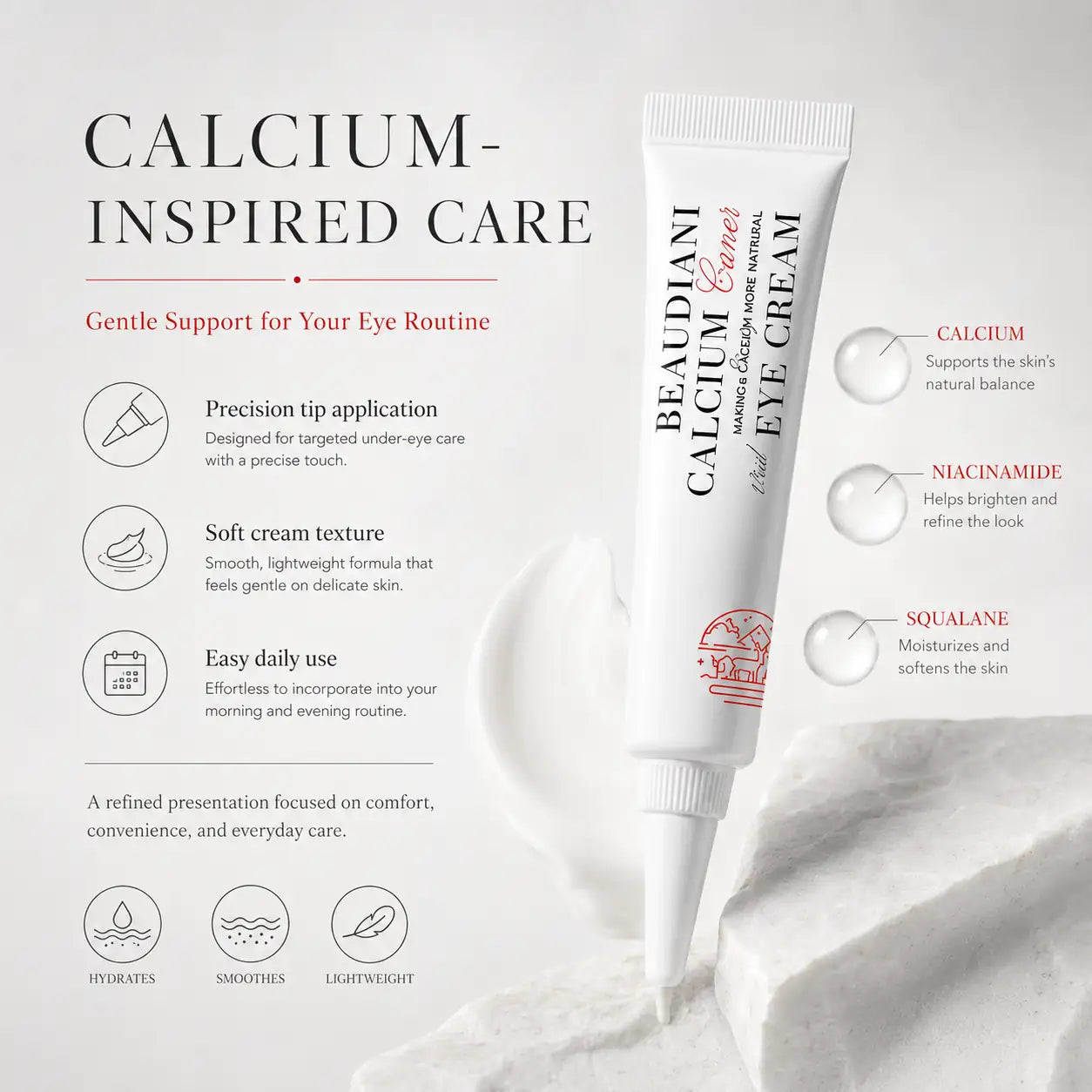 BEAUDIANI Calcium Cover Eye Cream 15ml
