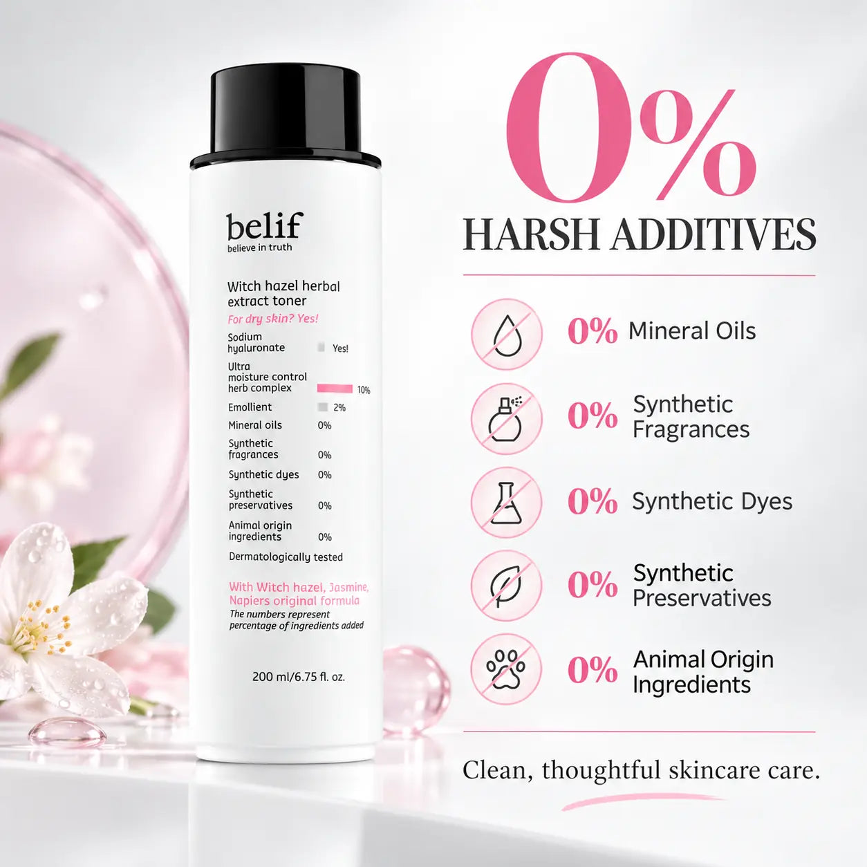 belif Witch Hazel Herbal Extract Toner 200ml