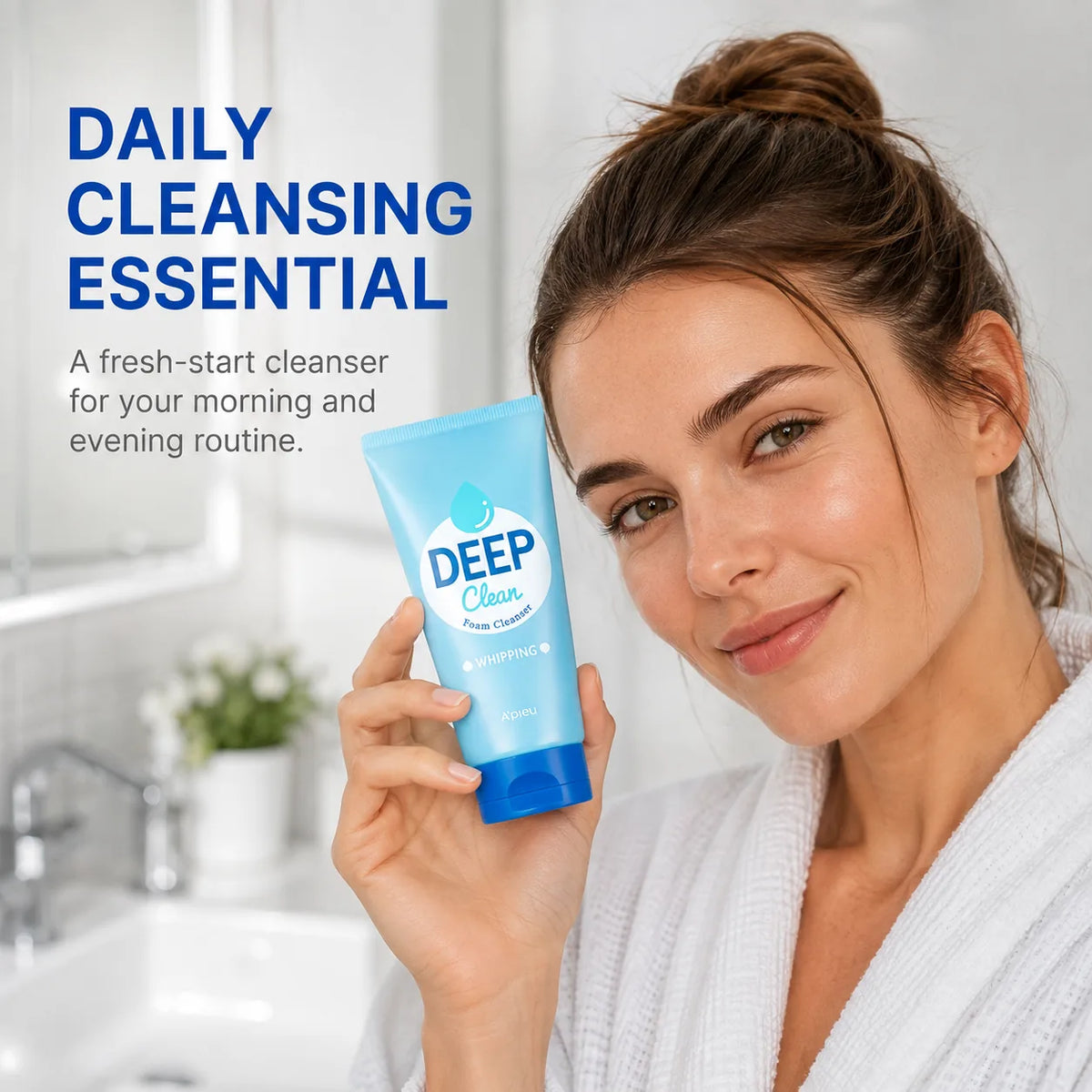 A'pieu Deep Clean Foam Cleanser [Whipping] 130ml