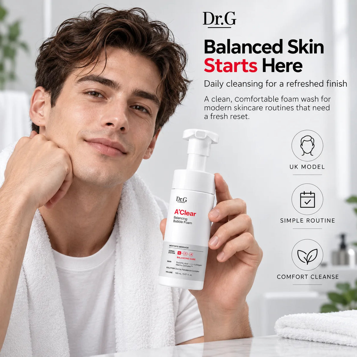 Dr.G A' Clear Bubble Foam 150ml
