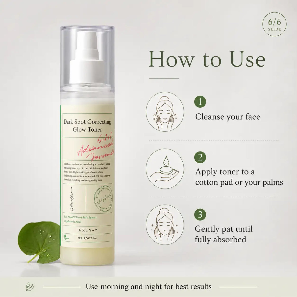 AXIS-Y Dark Spot Correcting Glow Toner 125ml
