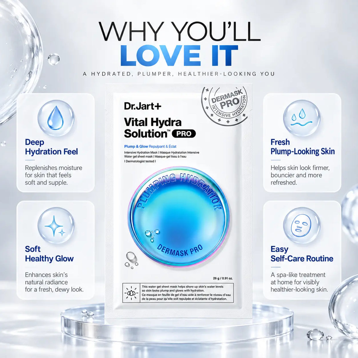 Dr. Jart+ Dermask Vital Hydra Solution Pro 25g 25g 1ea