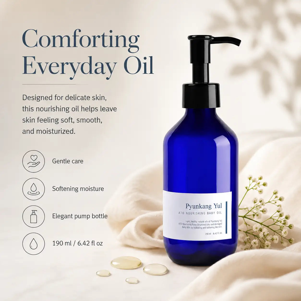 Pyunkang Yul Ato Nourishing Baby Oil 190ml