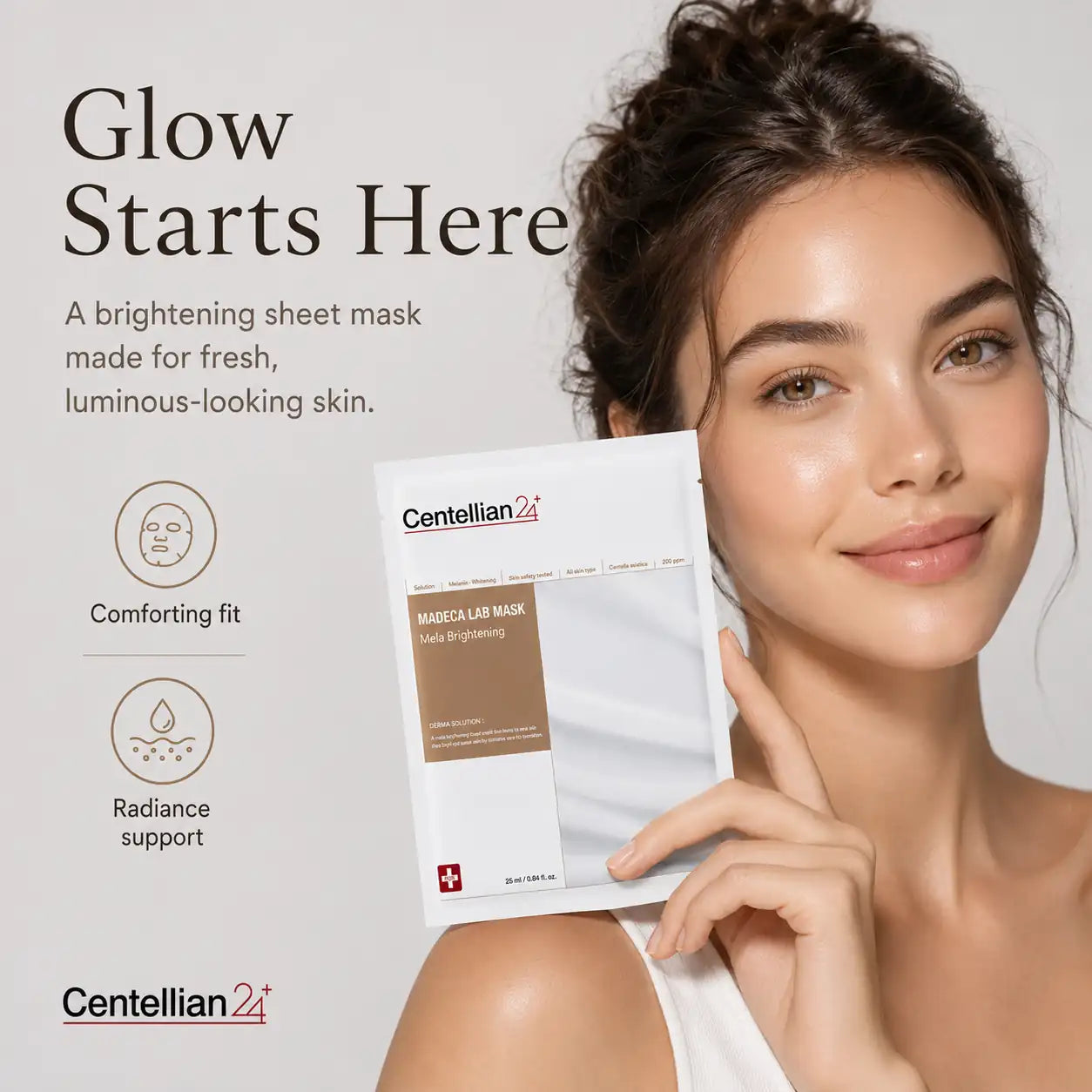 Centellian24 Madeca Lab Mask Mela Brightening 25ml 20pcs